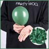PartyWoo Balloons Dusty Green Matte Sage Olive Eucalyptus Small Mini 5 Inch 50 pcs - 2 of 4