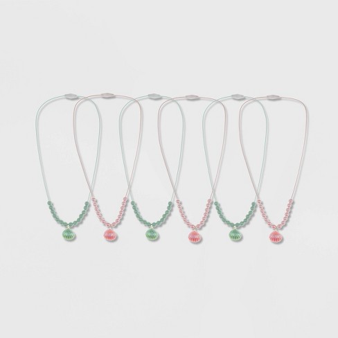 6ct Shell Necklaces - Spritz™ : Target