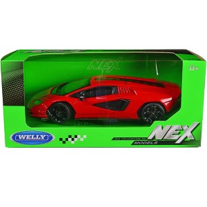 Lamborghini Countach LPI 800-4 Red "NEX Models" Series 1/24 Diecast Model Car by Welly - 1 of 3