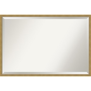 Amanti Art Incline Beveled Wood Framed Bathroom Vanity Wall Mirror - 1 of 4