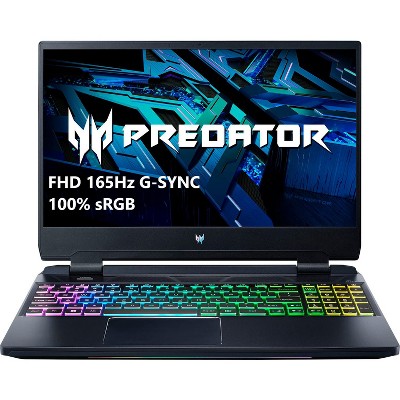 Acer Predator Helios 300 15.6" Full HD 165Hz Gaming Laptop, Intel Core i7-12700H, 16GB RAM, 512GB SSD, NVIDIA GeForce RTX 3060, Windows 11 Home