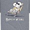 Men's - Peanuts - Men's Snoopy Chill Vibes Just Hanging Short Sleeves Short Sleeve Graphic T-Shirt - 2 of 4