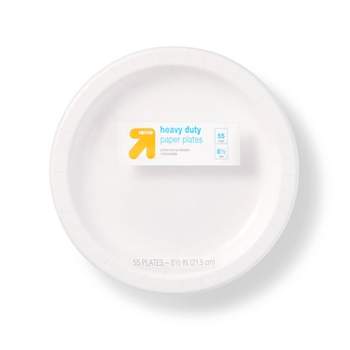 Chinet Classic Premium Dinner Paper Plates, 10 3/8, 40 Count, White