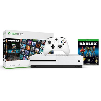 Xbox One S 1 Tb Roblox Bundle As Low As 299 99 Upc 889842614589 Dexter Clearance - xbox one roblox bundle target