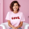 Simply Sage Market Women's Love Flower Short Sleeve Graphic Tee - 2 of 3