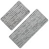 Evideco French Home Goods Writings Print Kitchen Mats - Non-Slip, Washable, Available in Two Sizes - 2 of 4