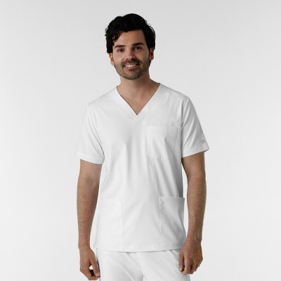 Wink Boundless Men's Multi Pocket V-Neck Scrub Top