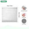Unique Bargains Plant Root Protector 304 Stainless Steel Durable Reusable Wire Mesh Garden Netting 10 x 9 Inch Black 2 Packs - 3 of 4