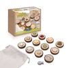 Guidecraft Nature Feel and Find - 24 pc. Set - Nature Based Kids Science Learning Toy - 2 of 4