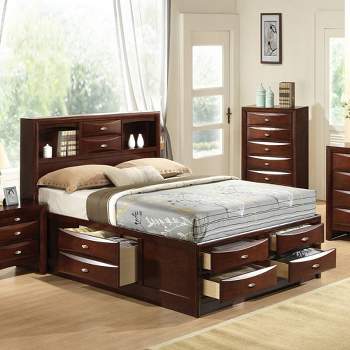 86" Full Bed Ireland Bed Espresso - Acme Furniture