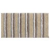 Home Weavers Glamour Collection 100% Polyester Microfiber Bathroom Rug, Non Slip Bath Mat Water Absorbent Soft Microfiber Shaggy Mat Machine Washable - 2 of 4