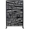 PAGED Patio Privacy Screen, Fence Privacy Screen, Outdoor Privacy Screen Freestanding Balcony Privacy Screen for Lawn Garden Deck - 4 of 4