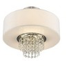 Livex Lighting Carlisle 2 - Light Semi-Flush Mount in  Brushed Nickel - 4 of 4