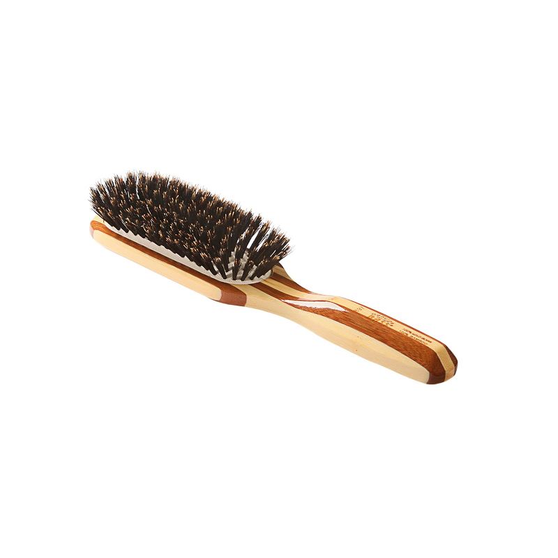 Bass Brushes Shine & Condition Hair Brush with 100% Premium Natural Bristle FIRM Pure Bamboo Handle Medium Paddle, 3 of 6