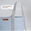 Folkulture Cotton Rope Laundry Basket - 3 of 4