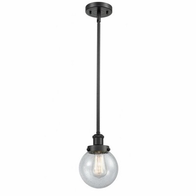Beacon - 1 Light Stem Hung Mini Pendant In Modern Style-9 Inches Tall and 6 Inches Wide