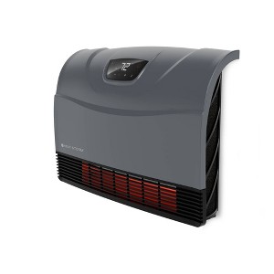 Heat Storm 1500W A-1500-PHXG-WI Phoenix Wi-Fi Infrared Wall Unit Wi-Fi Smart Heater Gray - 1 of 4