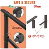 COZONY Metal Handrails for Outdoor Steps, Adjustable Stair Railing with All-Weather Coating, Heavy Duty Hand Rail Kit for Porch, Stairs, Balcony - 4 of 4