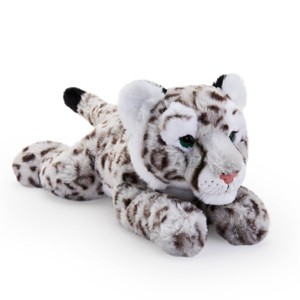 FAO Schwarz 22" Sweet Lying Snow Leopard Toy Plush - 1 of 4