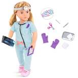 Our Generation 18" Doctor Doll with Scrubs Outfit - Tonia