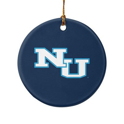 Northwood University Primary Logo Porcelain Holiday Christmas Tree Ornament