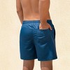 Men's Indigo Coast Blue Beach Board Shorts Swim Trunks - Cupshe - 3 of 4
