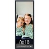PosterPalooza | Panoramic Slim Profile Black Picture Frame - UV Acrylic, Foam Board Backing, Hanging Hardware - 2 of 4