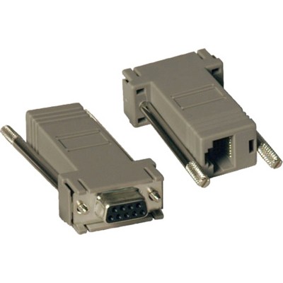  Tripp Lite Null Modem Serial RS232 Modular Adapter Kit 2x DB9F to RJ45F - 2x (DB9F to RJ45F) 