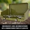 Hike Crew Portable Dual Propane Burner Gas Grill Camping Stove - 3 of 4