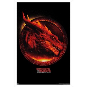 Trends International Dungeons & Dragons: Honor Among Thieves - Dragon Framed Wall Poster Prints - 1 of 4