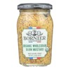 Bornier Organic Whole Grain Dijon Mustard - Case of 6/7.4 oz - 2 of 4