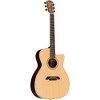 Alvarez Yairi FYM70ce Cutaway Folk-OM Acoustic-Electric Guitar Natural - 3 of 4