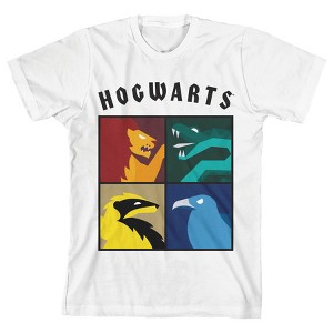 Harry Potter Mascot Art White T-shirt Toddler Boy to Youth Boy - 1 of 1