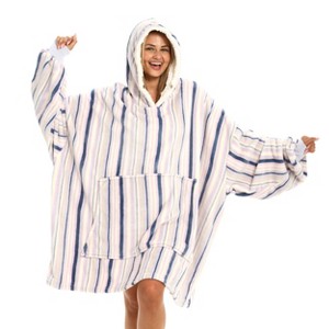 ADR Adult Wearable Blanket, Sweater Hoodie, Blanket with Sleeves for Men & Women Oversized Sweatshirt - 1 of 3