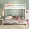 Twin Over Full Analise Metal Bunk Bed - Saracina Home - image 2 of 4