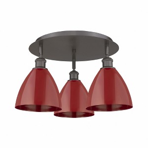 Innovations Lighting Ballston Dome 3 - Light Flush Mount in  Oil Rubbed Bronze - 1 of 1