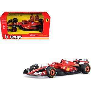 Ferrari SF-24 #16 Charles Leclerc "F1 World Championship" (2024) "Formula Racing" Series 1/43 Diecast Model Car by Bburago - 1 of 4