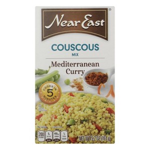 Near East - Couscous Mix - Mediterranean Curry - Case of 12 - 5.7 oz - 1 of 2