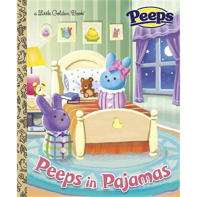 Peeps in Pajamas (Peeps) - (Little Golden Book) (Hardcover)