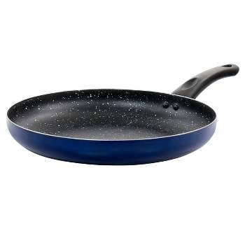 Ailwyn 8 Nonstick Small Frying Pan with Lid - 8 Inch Nonstick Skillets  with USA Blue Gradient Granite Derived Coating