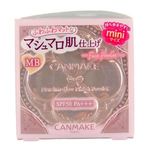 Canmake Marshmallow Finish Powder SPF50 PA+ - MB Matte Beige Ocher Mini - 0.35 oz - Your Airbrushed, Matte Perfection—Mini and Mighty - 1 of 4