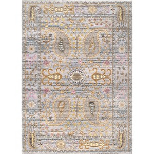 Nuloom Vintage Killian Traditional Indoor Area Rug - Grey 5x7 - 1 of 4