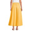 Lands' End Women's Poplin Godet Maxi Skirt - 2 of 4