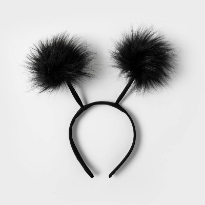 Kids' Halloween Black Pom Pom Antennae - Hyde & EEK! Boutique™