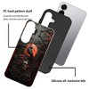 BONGEEK Case Compatible with Samsung Galaxy S25,Scratch Resistant Hybrid 2-Layer Hard Shell Bright Phone Case,Raven Gothic Dark - 2 of 4