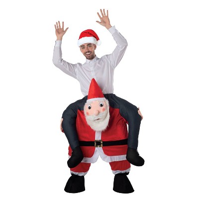 Adult Carry Me Santa Adult Halloween Costume