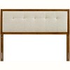 Modway Draper Tufted Full Fabric and Wood Headboard - 3 of 3