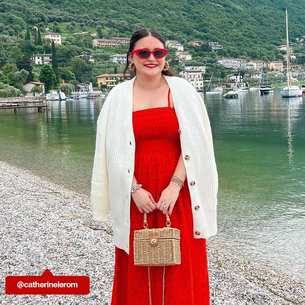 user image by @catherinelerom, Women's Easy Summer Smocked Midi Sundress - A New Day™