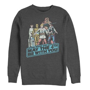 Men's Star Wars May the Fourth Classic Poster Sweatshirt - 1 of 3