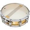 DW Collector's Series Polished Brass Snare Drum 14 x 4 in. - 3 of 4